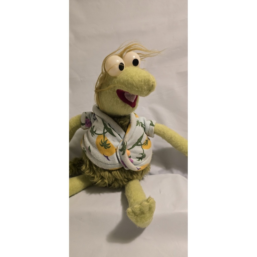Vintage "Wembley" Fraggle Rock Tomy Plush with Tag 1983 20" Henson Muppets P2201